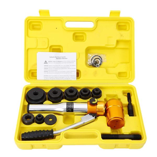 Hydraulisch Blechlocher Lochstanze Zylinder Hydraulikpumpe Set im Koffer TPA-8