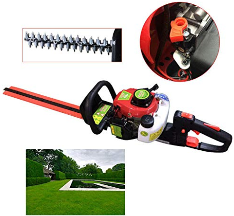 Benzin Heckenschere Doppelseitige Klinge Heckenschneider Hecken Trimmer Motor