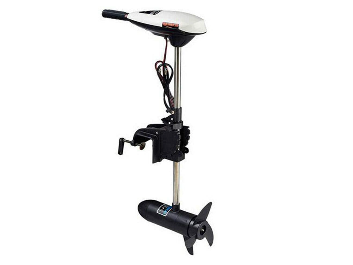 CNCEST 12V 480W 45LBS Außenbordmotor Elektromotor Bürstenmotor Bootsmotor