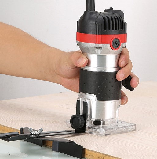 CNCEST Oberfräse Trimmer Elektrik Holz Laminergerät Router Oberfräse 1/4" 800W Kantenfräse