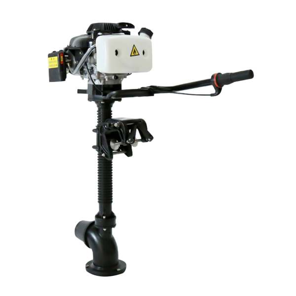 CNCEST 4PS 4Takt Außenborder Bootsmotor Benzinmotor Jet Pump Engine Windkühlung 55CC
