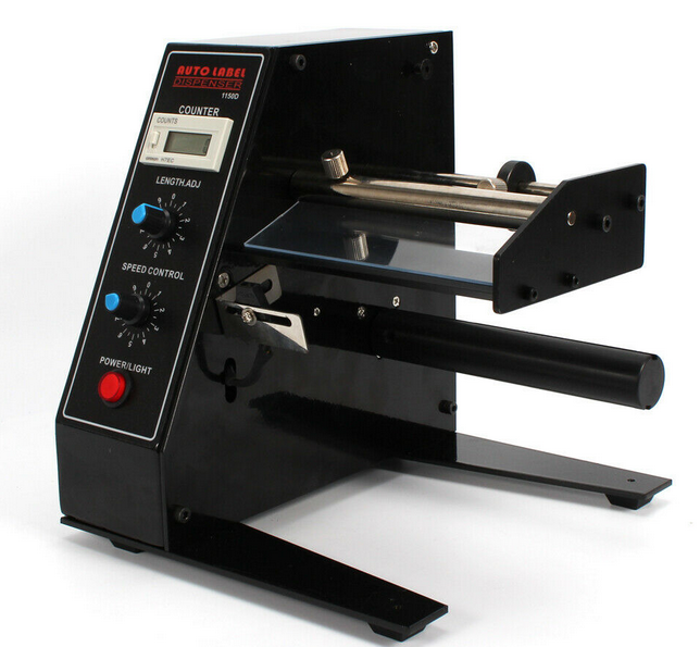 Auto Etikettiermaschine Etiketten Labler AL-1150D Device Labels 220V 50Hz 1-8 M/Min