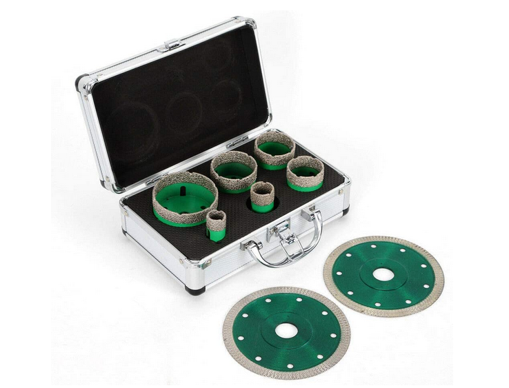 6 Diamant-Lochsägen-Set (20/25/42/50/55/68 mm) M14 Bohrer