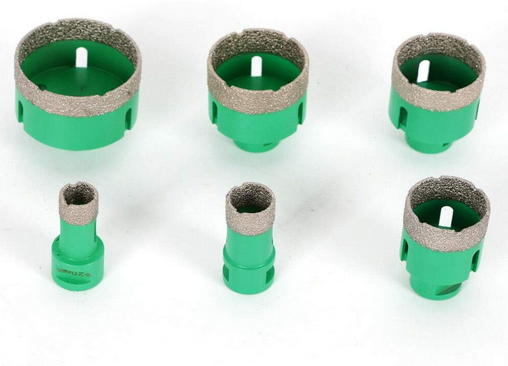 6 Diamant-Lochsägen-Set (20/25/42/50/55/68 mm) M14 Bohrer