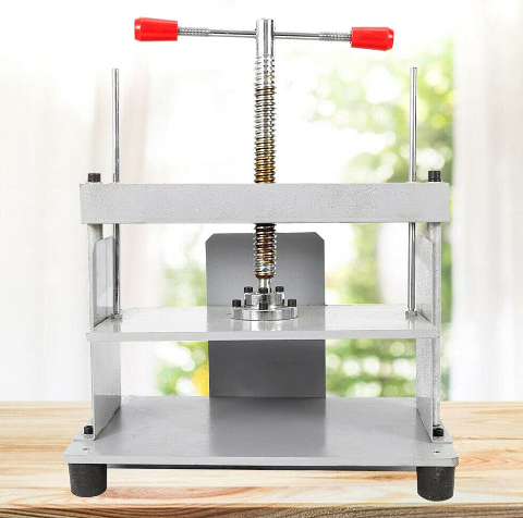 Flachdrücken Maschine Buchbinder Buchbinderpresse aus Stahl für A4 Notizen Rechnung