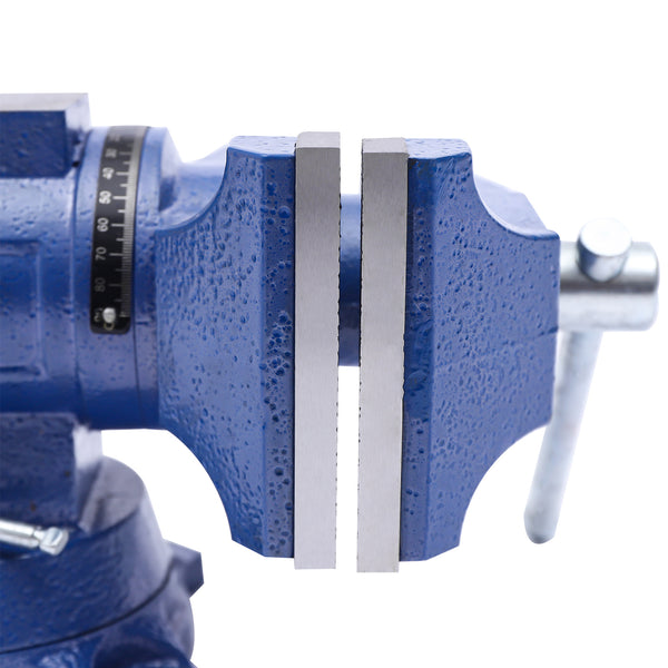 Multifunktional Maschinenschraubstock Werkbank 360° Drehbar Schraubstock 100mm Bohrständer