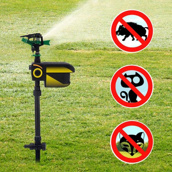 Garten Solar Tiervertreiber 30-Fuß-Wasserstrahl Tierschreck