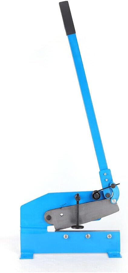 Handhebelschere 200mm Klingenlänge – Heavy Duty Metallschere Für Blech, Stahl & Metall, Blau