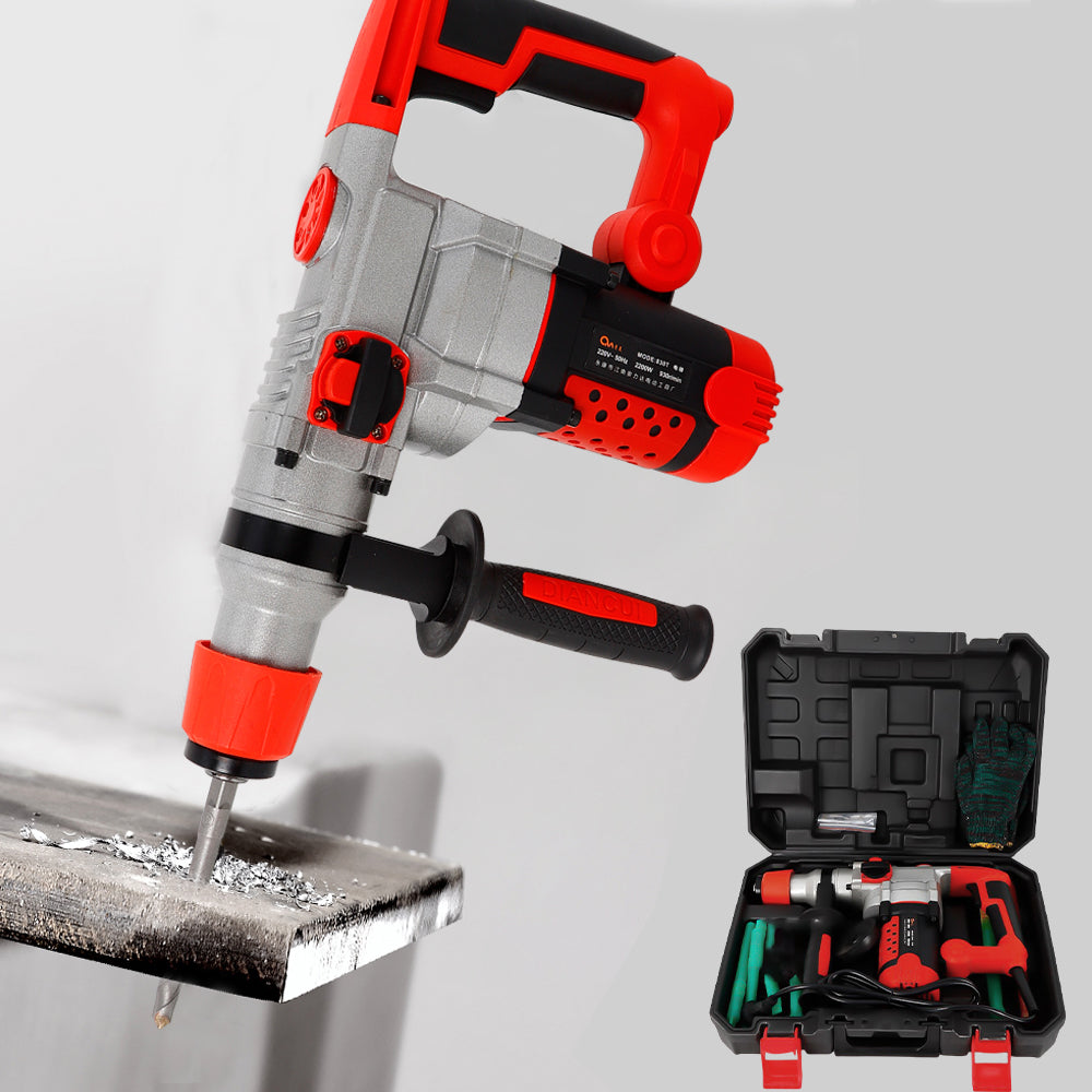 220V/2200W 30 Zylinder Schwerlasthammer Elektrischer Hammer Einfaches Bohrset