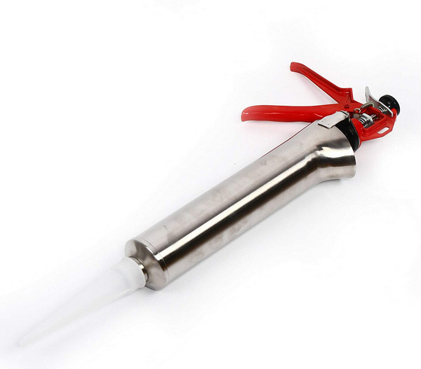 Fugenpistole Handmörtelpumpe Edelstahl Injektionswerkzeug Mörtelpresse Mörtelspritze Mörtelpump