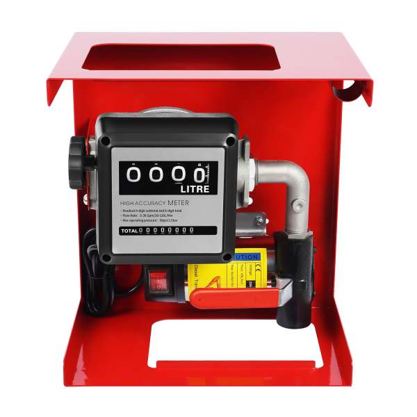 230V 200W 45L/min Dieselpumpe Heizölpumpe Selbstansaugend Zapfpistole + Zählwerk