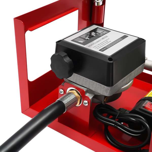230V 200W 45L/min Dieselpumpe Heizölpumpe Selbstansaugend Zapfpistole + Zählwerk
