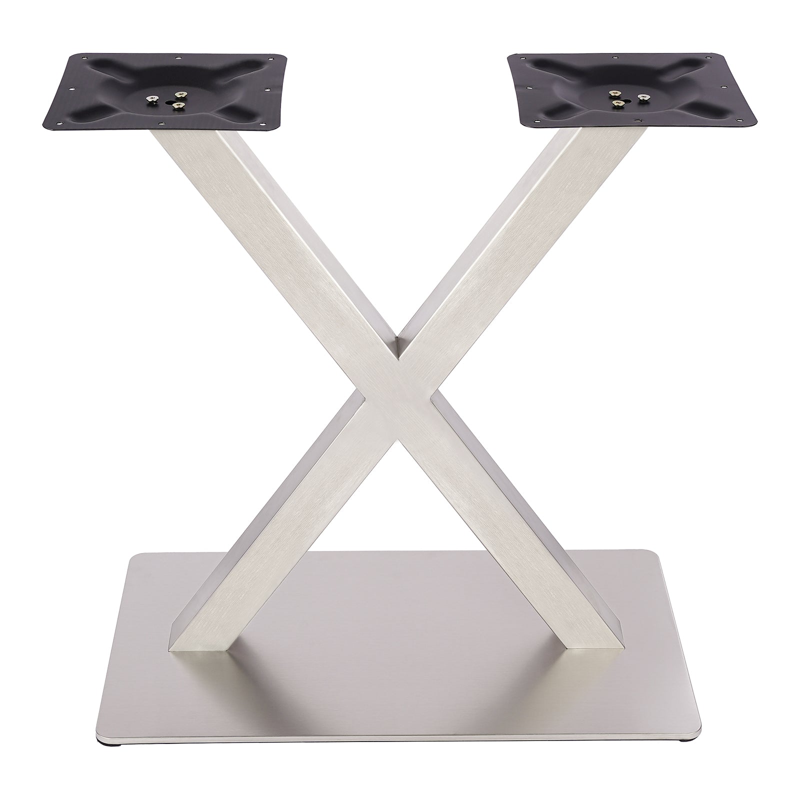 Edelstahl Tischgestell Modell X Untergestell Tischfuß Bistrotisch Gastro Tisch