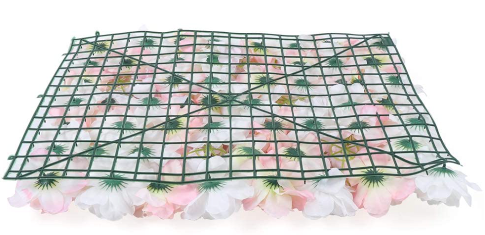 12x Künstliche Blumenwand Rosenwand DIY Hochzeit Straße Hintergrund Venue Decor