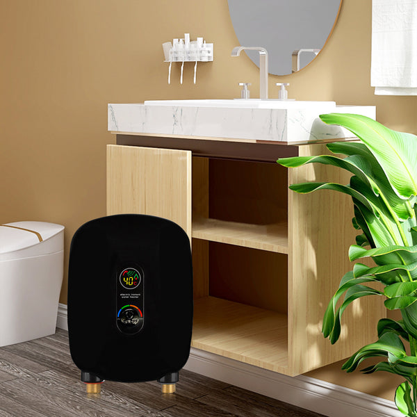 6500W Mini Durchlauferhitzer Elektronische mit LCD Anzeige Instant Temperatur