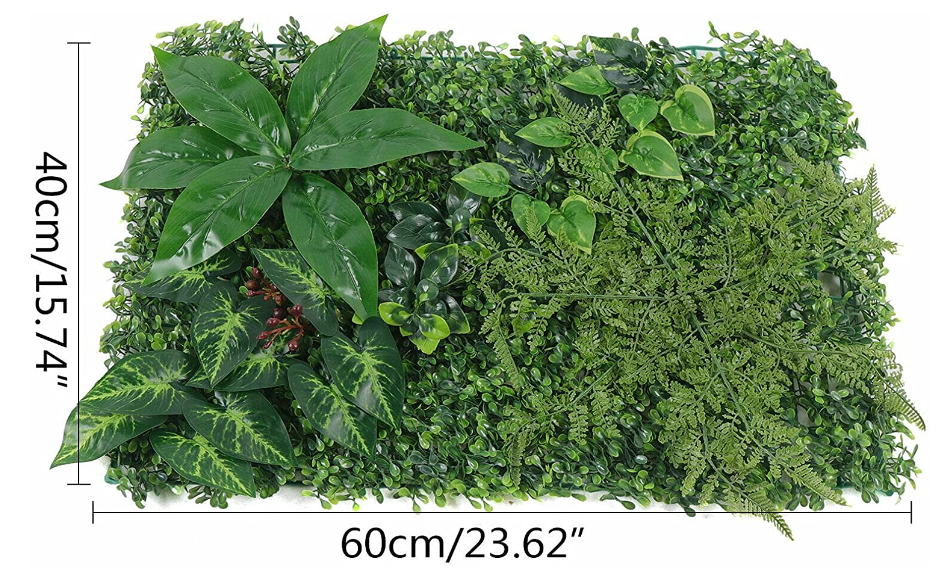 12 STÜCKE 60x40 Pflanzen Wand Pflanzenwand