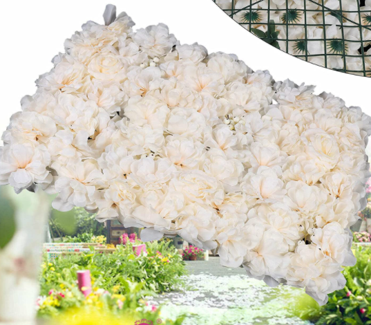 6Pcs 40*60cm Künstliche Blumen Säule Wand Kunstblumen Panel