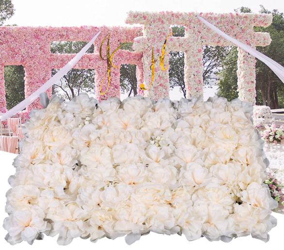 6Pcs 40*60cm Künstliche Blumen Säule Wand Kunstblumen Panel