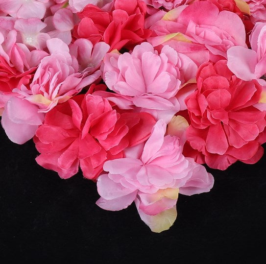 Künstliche Blumen Säule Wand 6X Künstliche Blumenwand Rosenwand DIY Schöne Hintergrunddekoration