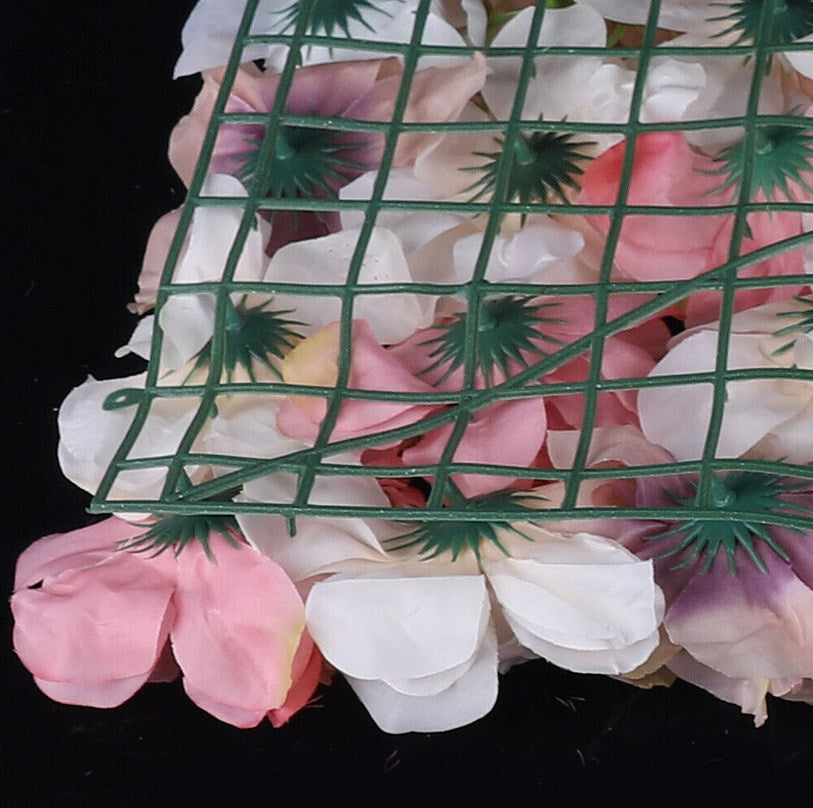 Künstliche Blumen Säule Wand 6X Künstliche Blumenwand Rosenwand DIY Schöne Hintergrunddekoration