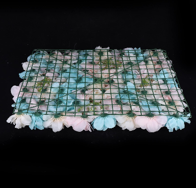 12 Stück künstliche Blumen Wand Rosen Wand Kunstblumen Panel Kunstblumen Wand Seide Blume Wand Panel