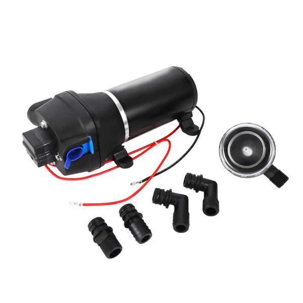 40PSI Wasserpumpe Selbstansaugend 17L/min Hochdruckpumpe DC 12V Circulation Booster Pumpe