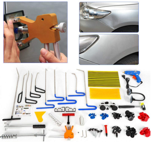104 tlg Auto Dellen Reparatur Ausbeulwerkzeug Set Dellen Reparaturset