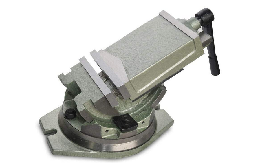 100mm Schraubstock Maschinenschraubstock Präzision kippbar schwenkbar drehbar