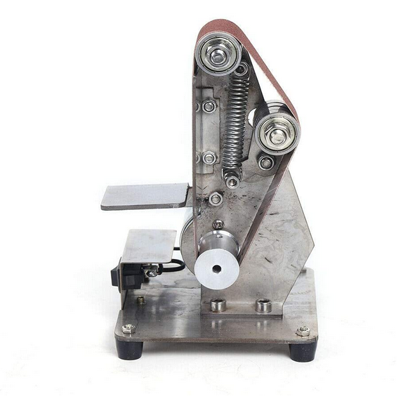 100W Bandschleifer 4500-9000 U/min Mini Elektrisch Schleifmaschine Gürtel Polieren(895 Motor)