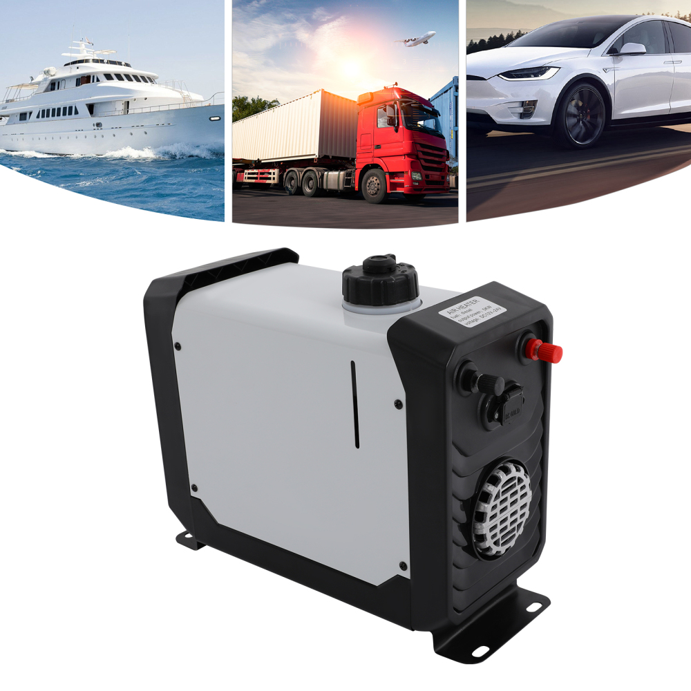 Vertikale Dieselheizung 5 kW, Diesel-Luftheizung 12–24 V, Diesel-Zusatzheizung für den Start von Automotoren bei niedrigen Temperaturen