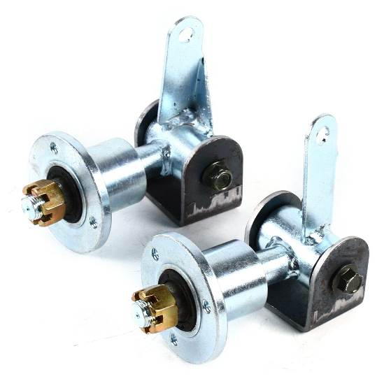 1 Paar 5" Achsschenkel Verstärkter mit Radnaben Achsschenkel-Spindel