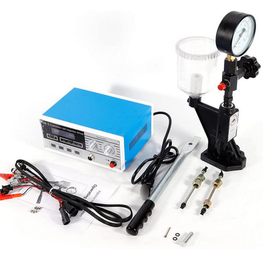 Diesel-Düsen-Injektor-Tester,600 bar Injektor-Tester, Multifunktionale Common-Rail-Diesel-Injektor-Testkits CR-C + Düsenvalidator S60H