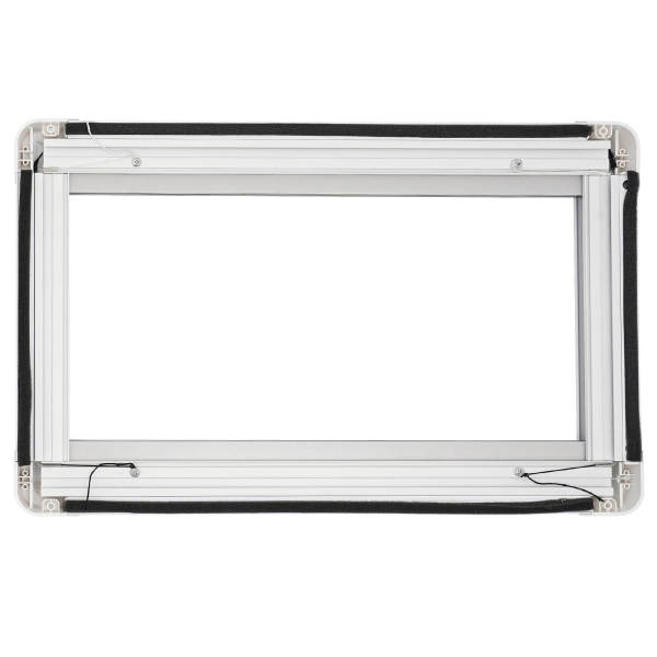 500 x 300 mm großes RV-Ausschiebefenster mit abgerundeten Ecken, RV-Fenster rechtwinkliges Schiebefenster, Fliegengitter und Sonnenschutz–Aluminiumlegierung