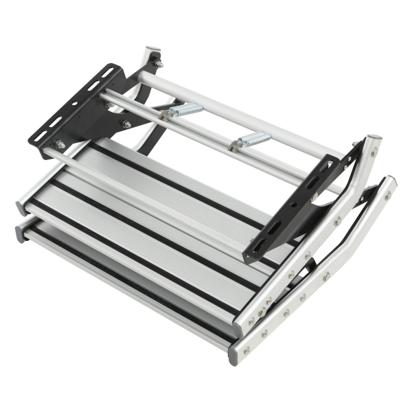 Doppelte Trittstufe für Wohnwagen, Wohnmobilstufen, manuelle Einstiegsstufe, Camping-Einstiegsstufe für Wohnmobile Doppelte Trittstufe für Wohnwagen, Wohnmobilstufen, manuelle Einstiegsstufe, Camping-Einstiegsstufe für Wohnmobile