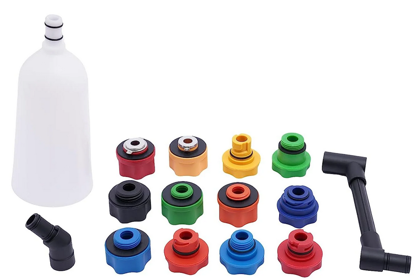 Öl Trichter, Öl-Einfülltrichter-Satz 15-tlg Einfülltrichter Motoröl Kunststoffausführung