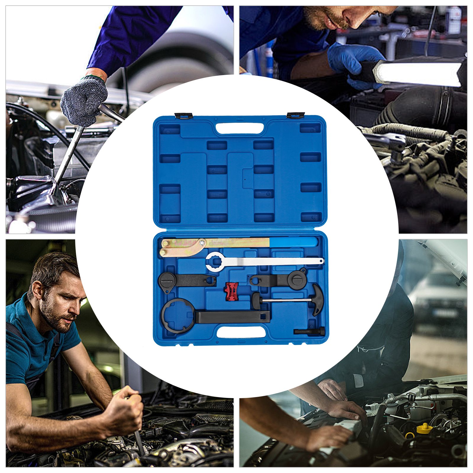 Motor Einstellwerkzeug Set Für EA211 – Steuerkette, Nockenwelle & Kurbelwelle Justieren