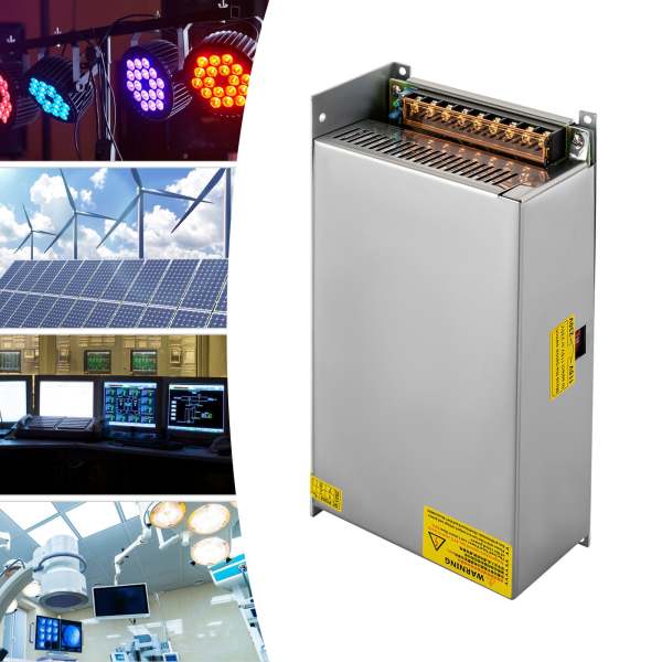 CNCEST Trafo DC 60V 20A 1200W Schalternetzteil AC220V-DC60V Netzteil Transformator Industriell Adapter 20A LED Sensoren