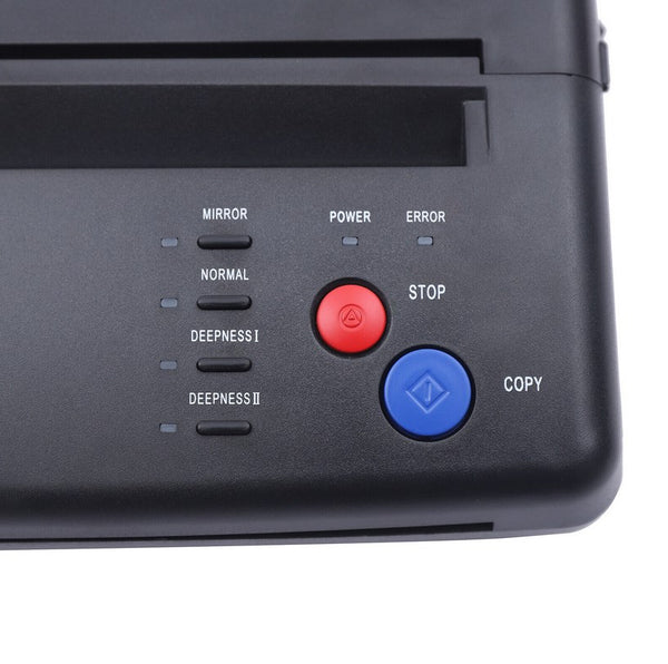 5W Tattoo Transfer Maschine System Schablonen Kopierer Drucker Thermal Stencil, effektive Scanbreite 210 mm