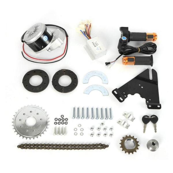 24V 250W Elektro-Fahrrad Kit Hinterradsatz mit Bremssystem E-Bike Conversion Kit