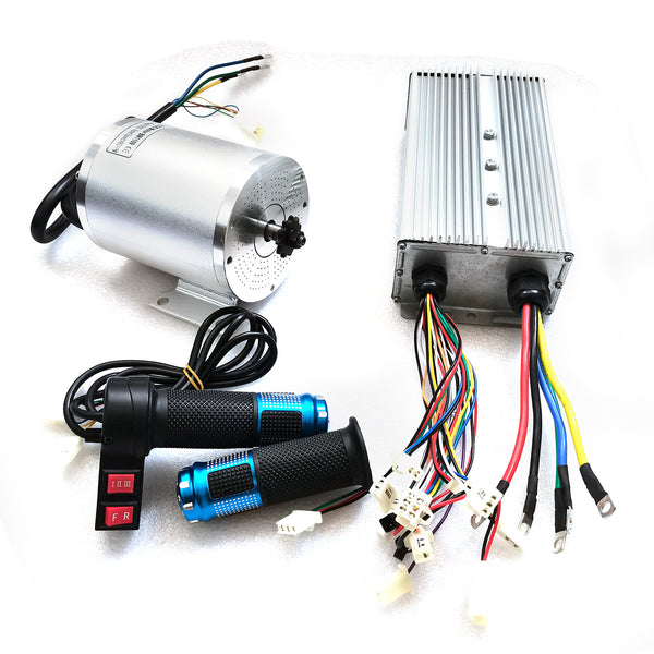 72V 3000W Brushless Motor Kit inkl. 80A Controller Drosselklappengriff