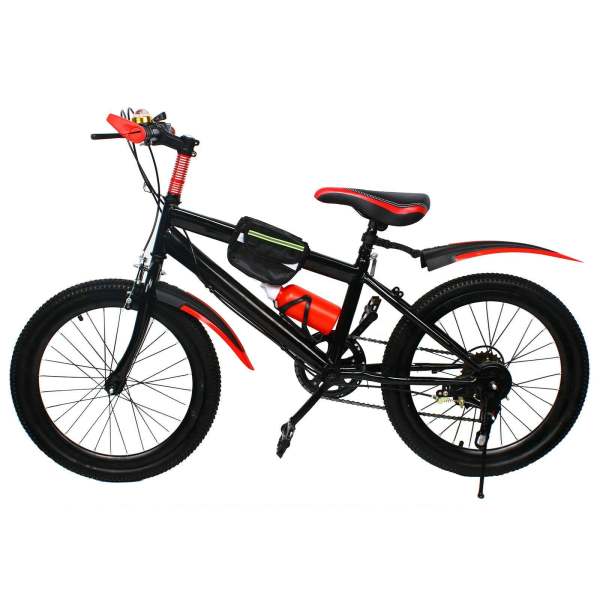 20 Zoll Kinder Jungen Fahrrad Kinderfahrrad Mountainbike Fahrrad Bike Rot