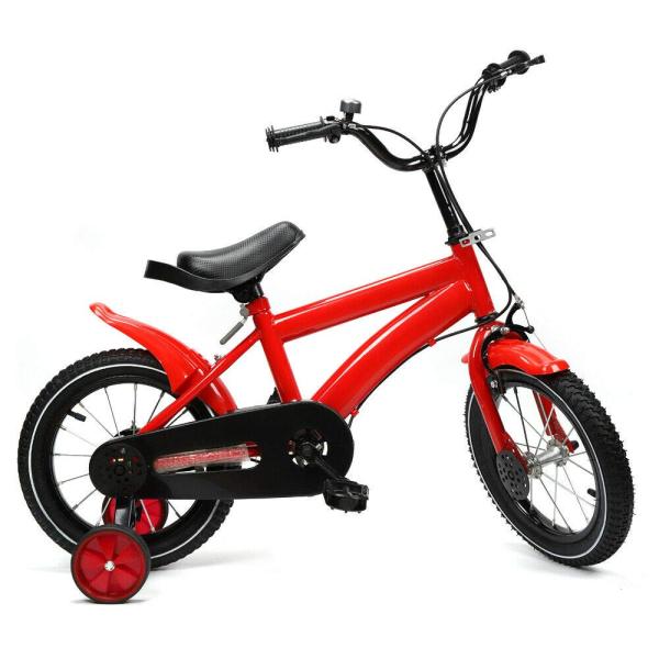 14 Zoll Moderner Stil Jungen Mädchen 3 Rad Fahrrad mit Abnehmbare Stützräder