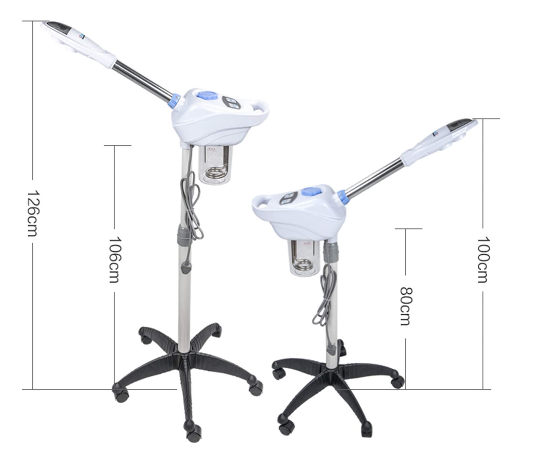 Ozon Ionen Dampfgerät Kosmetikstudio Gesichtssauna Verdampfer für Gesicht Dampfer Nano Facial