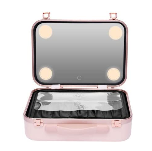 Kosmetiktasche Make-up Tragekoffer Kosmetik Organizer Box Make-up-Koffer