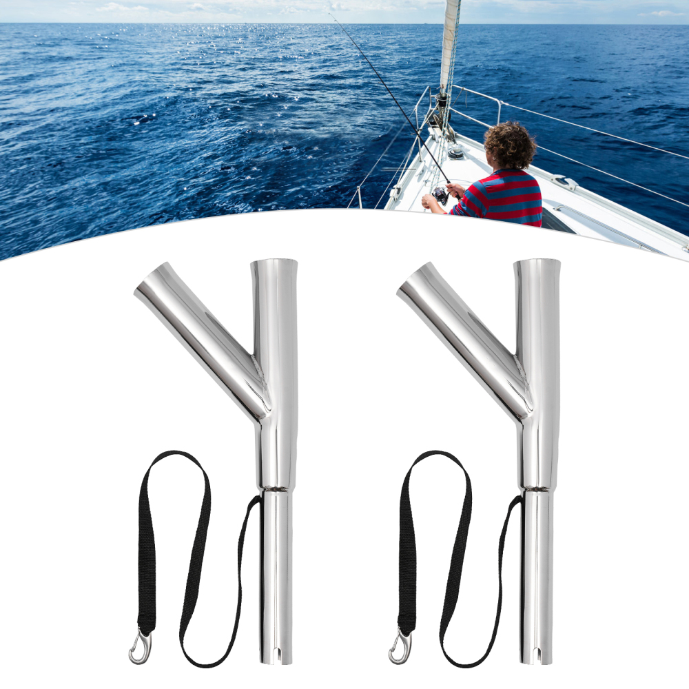 CNCEST Edelstahl Rutenhalter fr Boot, Angelrutenhalter, Rutenhalter aus  Edelstahl