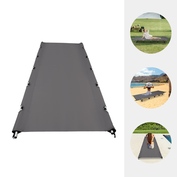 Faltendes Zelt Camping Cot Bett, tragbares Schlafbett, faltbares Camping Cot