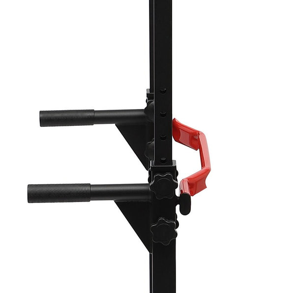 CNCEST Multifunktionale Dipstation Klimmzugstange Pull UP Kraftstation mit Klimmzugstange Kraftstation