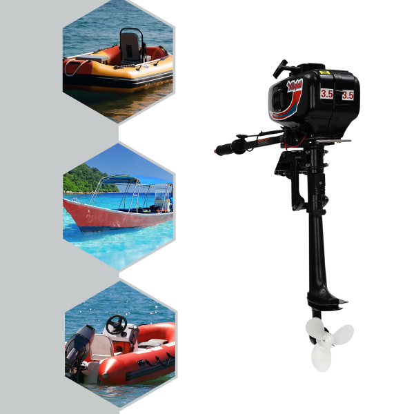 2-Takt Benzinmotor Außenborder Outboard Bootsmotor für Aufblasbaren Booten
