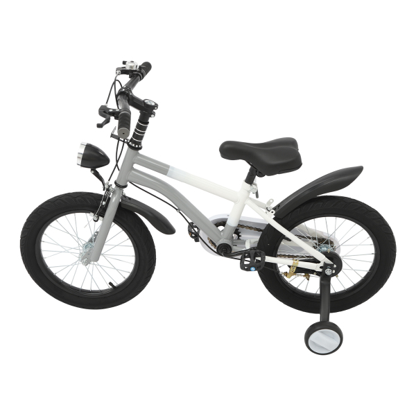 16-Zoll-Kinderfahrrad für Kinder von 106–135 cm Größe und 5–8 Jahren – Grau 16-Zoll-Kinderfahrrad für Kinder von 106–135 cm Größe und 5–8 Jahren – Grau