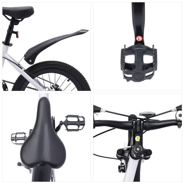 18 Zoll BMX Style Kinder Mountainbike, Verstellbarer Sitz, Baby Freistil Kinderfahrrad, Jungen Mädchen Fahrrad für Outdoor